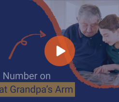The Number on Great Grandpa's Arm