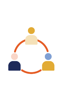 people in a circle